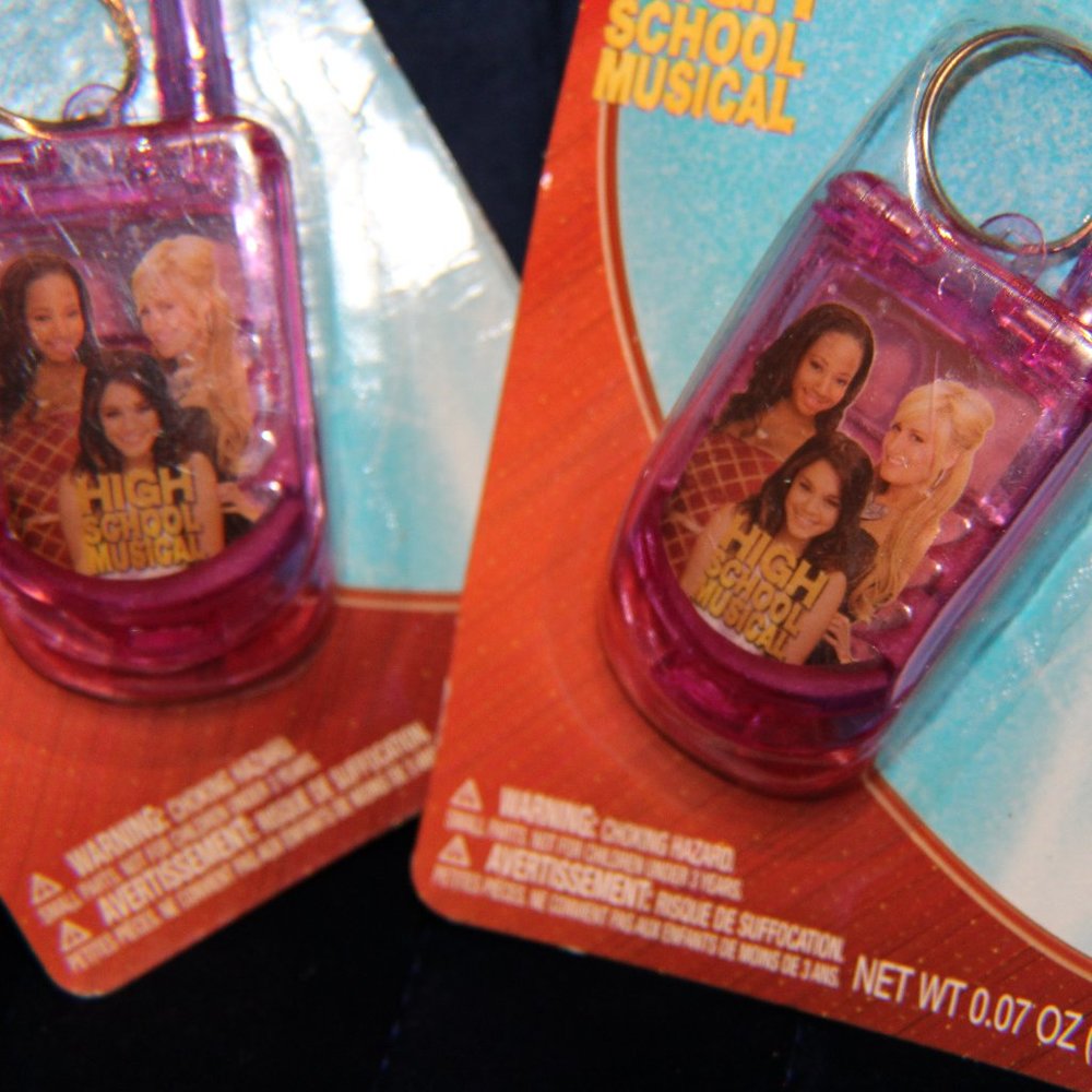 NWT High School Musical Lip Gloss in a "flip phone"